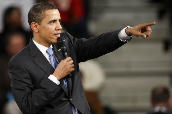 Obama před tisíci mladých lidí vyhlásil svůj záměr bezjaderného světa.